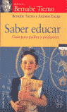 Saber educar, de TIERNO | portada del libro