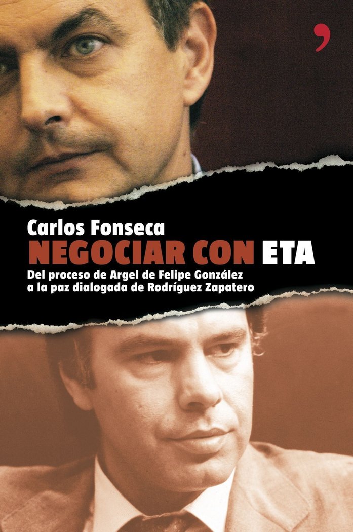 Negociar con ETA, de Fonseca | portada del libro