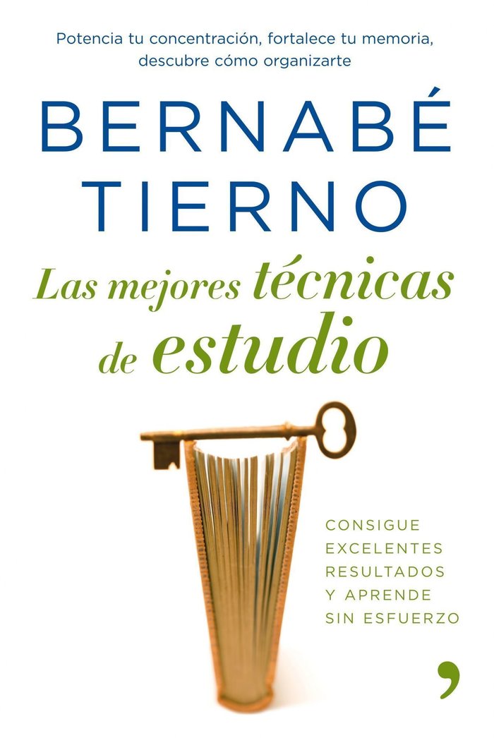 Las mejores técnicas de estudio, de Tierno | portada del libro