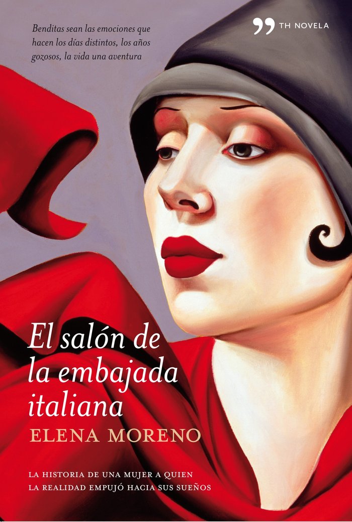 El salón de la embajada italiana, de Moreno | portada del libro
