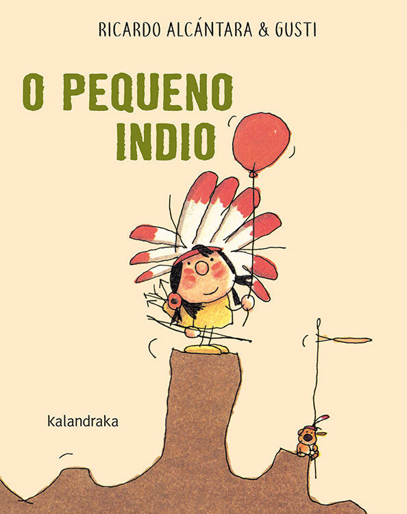 O pequeno indio, de Alcántara | portada del libro
