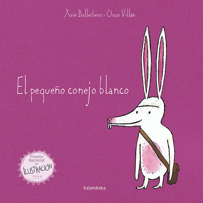 El pequeño conejo blanco, de Ballesteros, Xosé | portada del libro