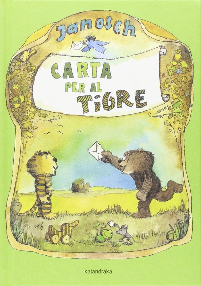 CARTA PER AL TIGRE, de JANOSCH | portada del libro