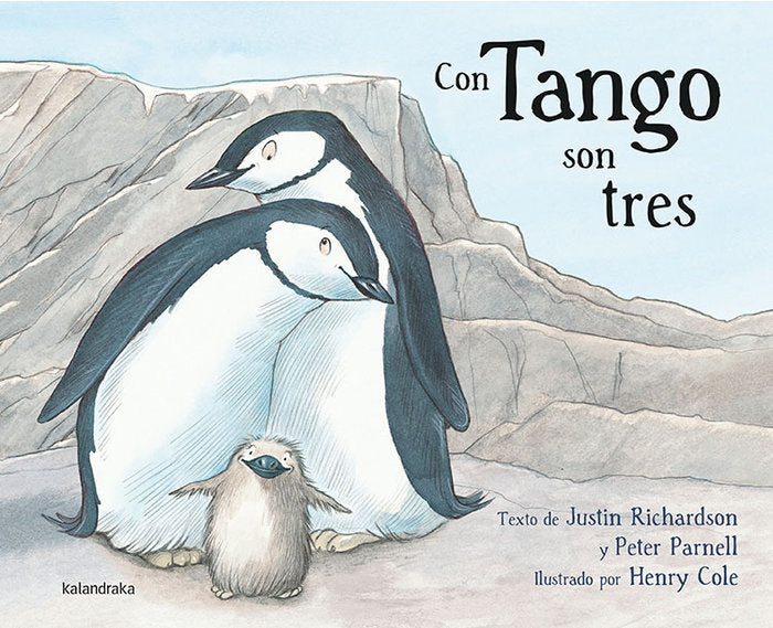 Con Tango son tres, de Richardson, Justin | portada del libro