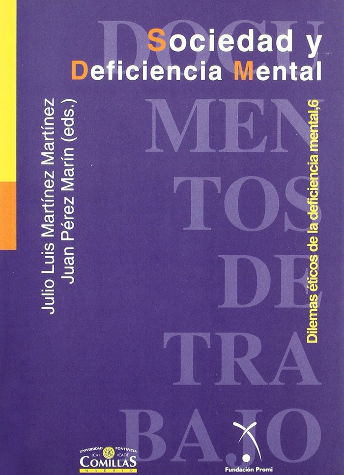 Sociedad y deficiencia mental, de Varios autores | portada del libro