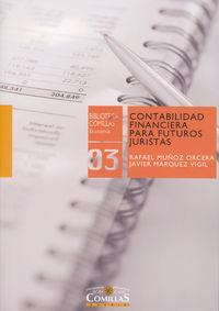 Contabilidad financiera para futuros juristas, de Muñoz Orcera | portada del libro