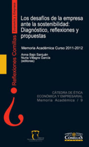 Los desaf¡os de la empresa ante la sostenibilidad: diagnóstico, reflexiones y propuestas, de AA.VV. | portada del libro