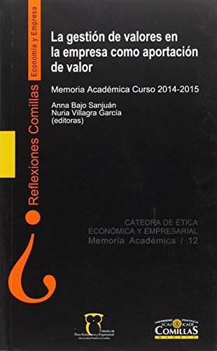 La gestión de valores en la empresa como aportación de valor, de Varios autores | portada del libro