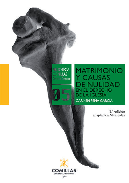 Matrimonio y causas de nulidad en el derecho de la Iglesia, de Peña García, Carmen | portada del libro