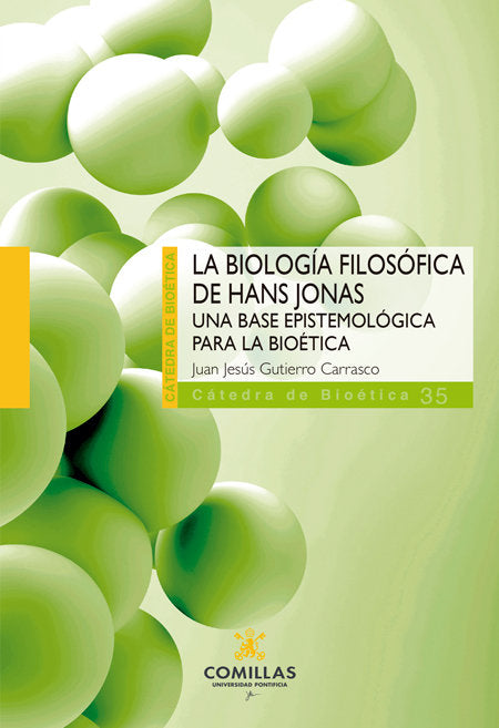 LA BIOLOGIA FILOSOFICA DE HANS JONAS, de GUTIERRO CARRASCO, JUAN JESUS | portada del libro