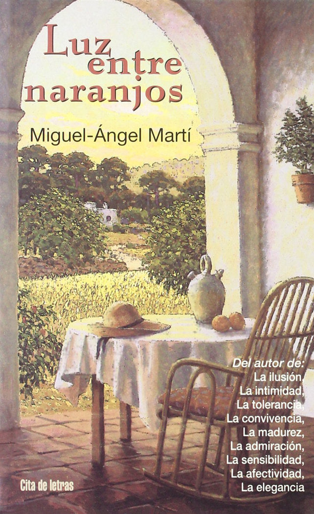 Luz entre naranjos, de Martí García, Miguel-Ángel | portada del libro