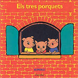 ELS TRES PORQUETS, de KIMIKO | portada del libro