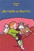 DE NOCHE SE DUERME, de Jeanne Ashbé | portada del libro
