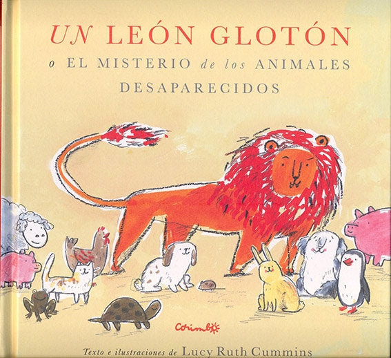 UN LEÓN GLOTÓN, de RUTH CUMMINS, LUCY | portada del libro
