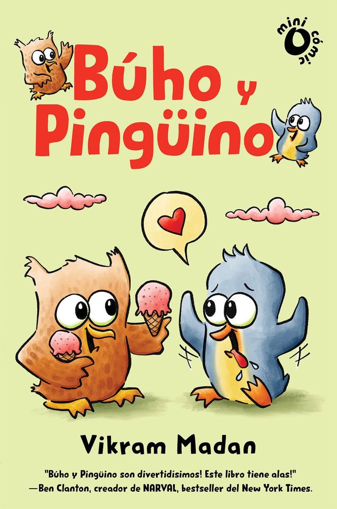 BUHO Y PINGINO 1, de MADAM, VIKRAM | portada del libro