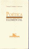 Poética elemental, de Enrique Barrero Rodríguez | portada del libro