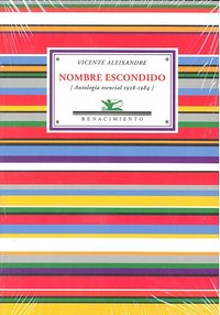 Nombre escondido, de Aleixandre, Vicente | portada del libro