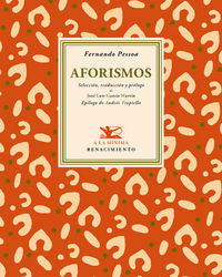 Aforismos, de FERNANDO PESSOA | portada del libro