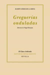 Greguerías onduladas, de Gómez de la Serna, Ramón | portada del libro