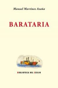 Barataria, de Martínez Azaña, Manuel | portada del libro