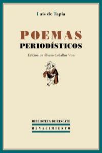 Poemas periodísticos, de Tapia, Luis de | portada del libro