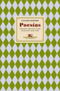 Poesías, de Leopardi, Giacomo | portada del libro