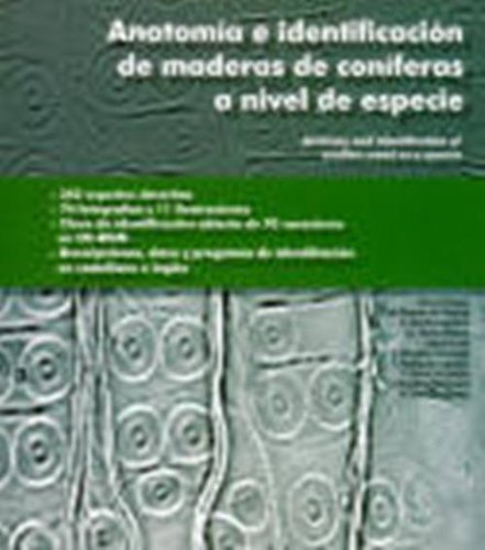 ANATOMIA E IDENTIFICACION DE MADERAS DE CONIFERAS A NIVEL DE, de GARCIA ESTEBAN | portada del libro