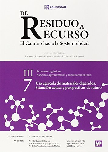 Uso agrícola de materiales digeridos: situación actual y perspectivas de futuro III.7, de RED ESPAÑOLA DE COMPOSTAJE | portad