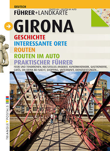Girona, führer + karte, de Bagué Hugas, Gerard | portada del libro