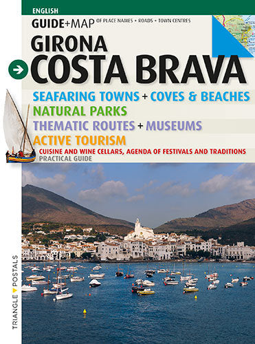 Costa Brava, guide + map, de Roig Casamitjana, Sebastià | portada del libro