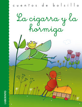La cigarra y la hormiga, de Esopo | portada del libro