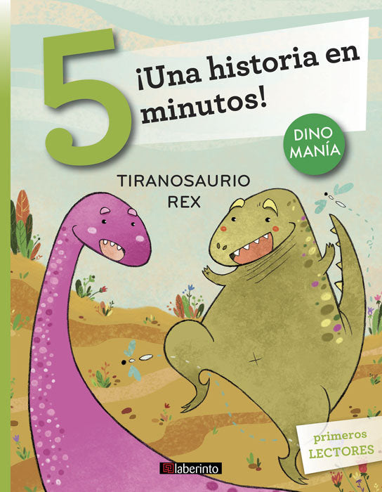 ¡Una historia en 5 minutos! Tiranosaurio Rex, de Bordiglioni, Stefano | portada del libro