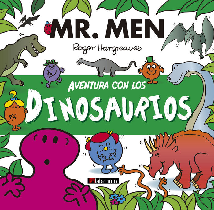 Aventura con los dinosaurios, de Hargreaves, Adam | portada del libro
