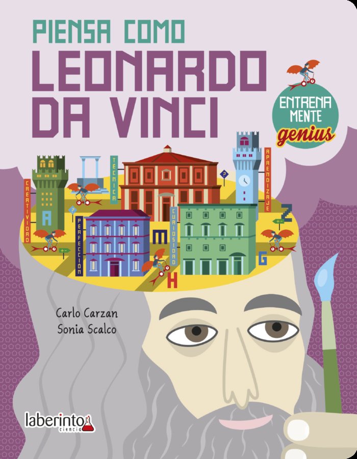Piensa como Leonardo da Vinci, de Carzan, Carlo | portada del libro