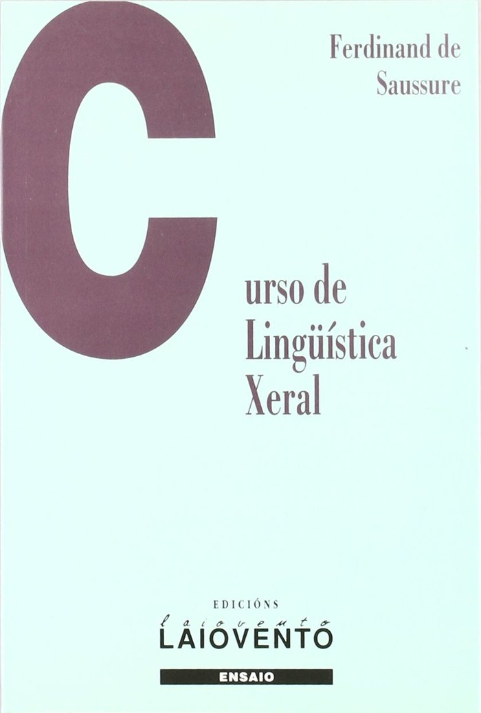 Curso de lingüística xeral, de Saussure, Ferdinand de | portada del libro