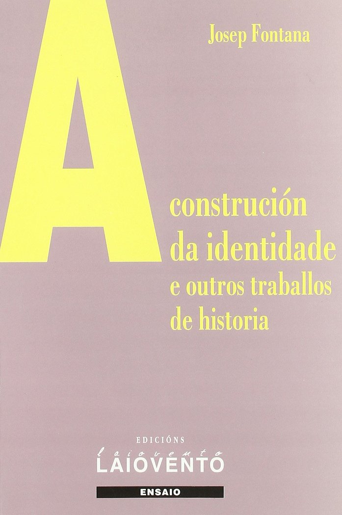 A construción da identidade, de Fontana | portada del libro