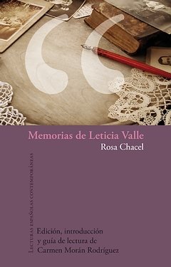 MEMORIAS DE LETICIA VALLE, de CHACEL, ROSA | portada del libro