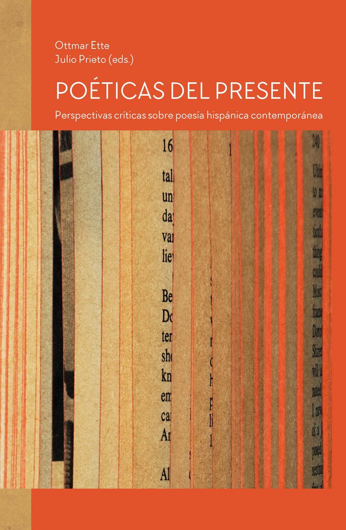 Poéticas del presente | portada del libro