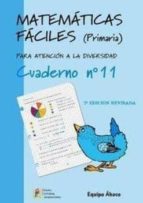 Matemáticas fáciles 11, de Varios autores | portada del libro