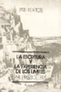 ESCRITURA Y EXPERIENCIA PT-13 *, de Sollers (francés) | portada del libro