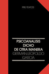 PSICOANALISIS DICHO PT-53, de GARCIA | portada del libro