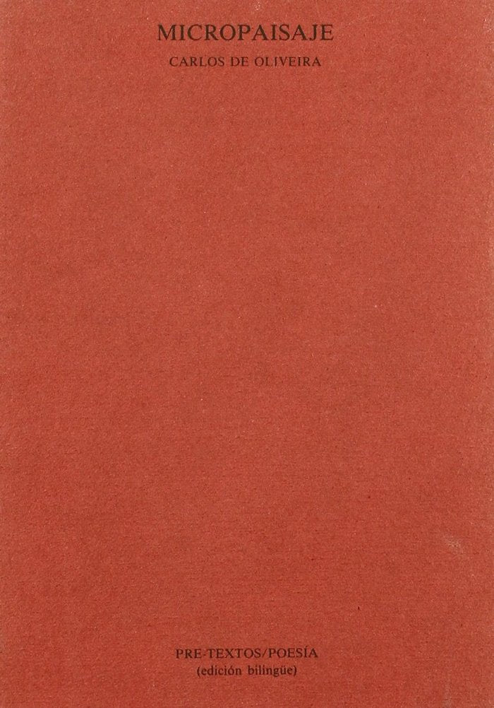 MICROPAISAJE-PT-86 *, de OLIVEIRA | portada del libro