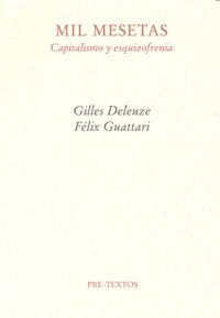 MIL MESETAS CAPITALISMO ESQUIZOFRENIA, de DELEUZE | portada del libro