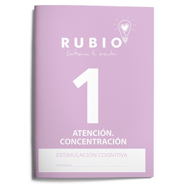 Estimulación cognitiva: atención concentración 1, de Pedrosa Casado, Beatriz | portada del libro