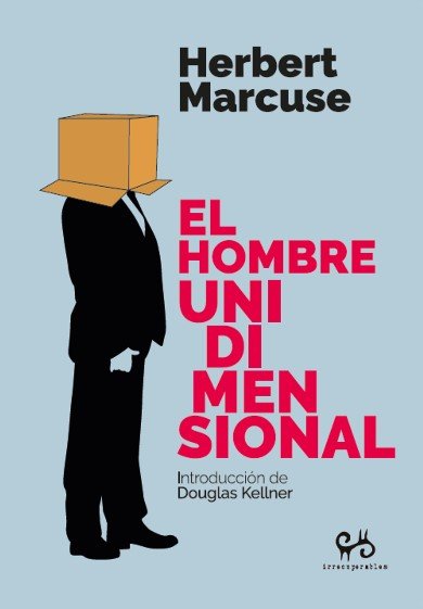 HOMBRE UNIDIMENSIONAL, EL, de MARCUSE | portada del libro