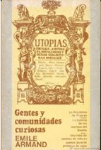 GENTES Y COMUNIDADES CURIOSAS, de ARMAND | portada del libro