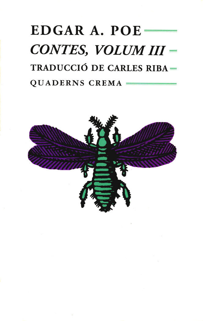 Contes, volum III, de Poe, Edgar Allan | portada del libro