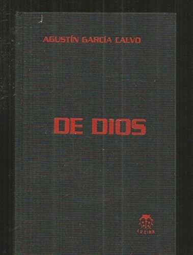 De Dios, de GARCIA CALVO, AGUSTIN | portada del libro