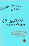 47 SONETOS ROMANESCOS, de GIOACHINO BELLI, GIUSEPPE | portada del libro