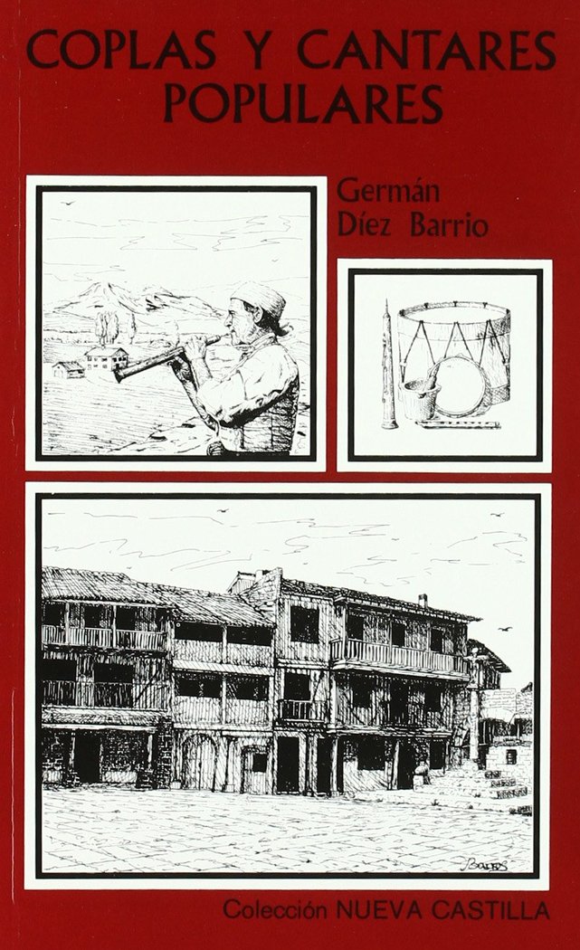 COPLAS Y CANTARES POPULARES, de GERMAN DíEZ BARRIO | portada del libro